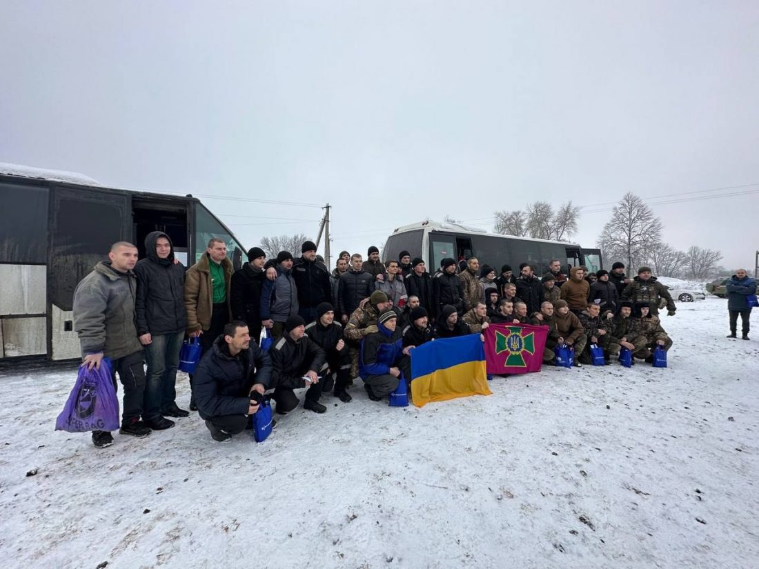 Ще 116 українців сьогодні повернулися з полону