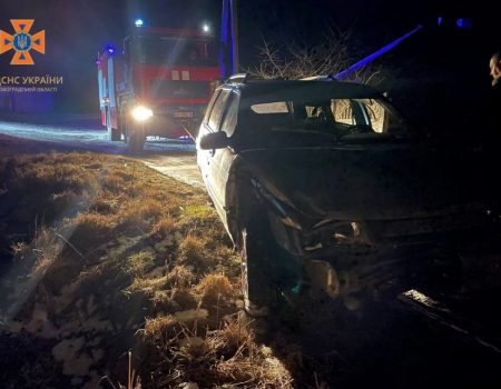 На Кіровоградщині внаслідок ДТП травмувався водій авто. ФОТО