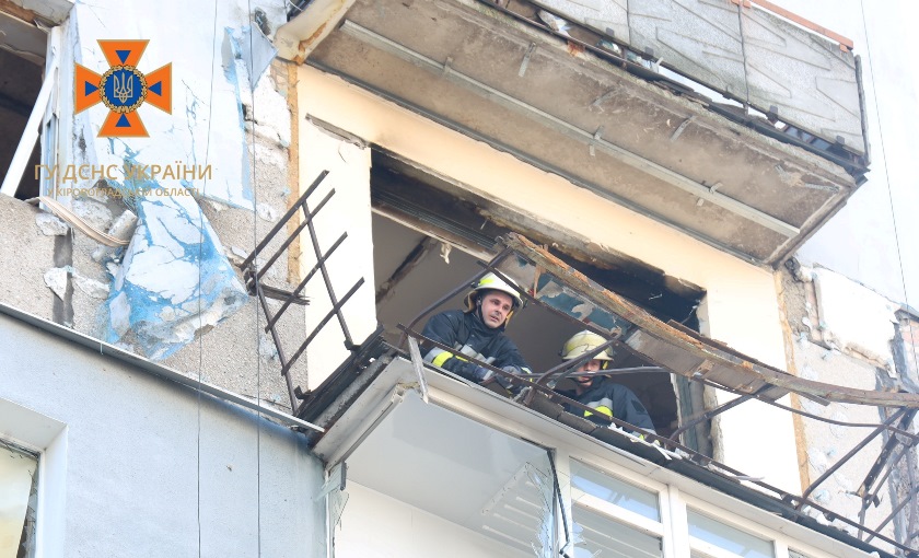 У Кропивницькому мешканців 6-ти квартир доведеться тимчасово відселити з будинку, де вибухнув газ