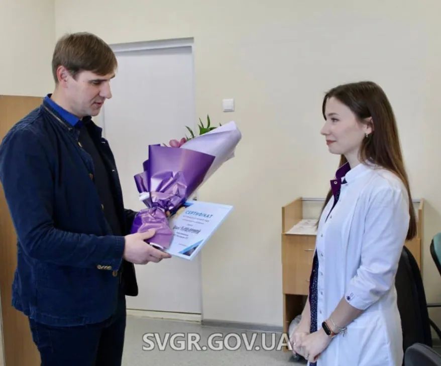 Молода лікарка отримала службове житло в Світловодську на Кіровоградщині. ФОТО
