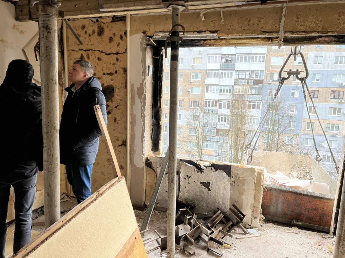 Кропивницький: у будинку, де вибухнув газ, почали аварійно-відновлювальні роботи