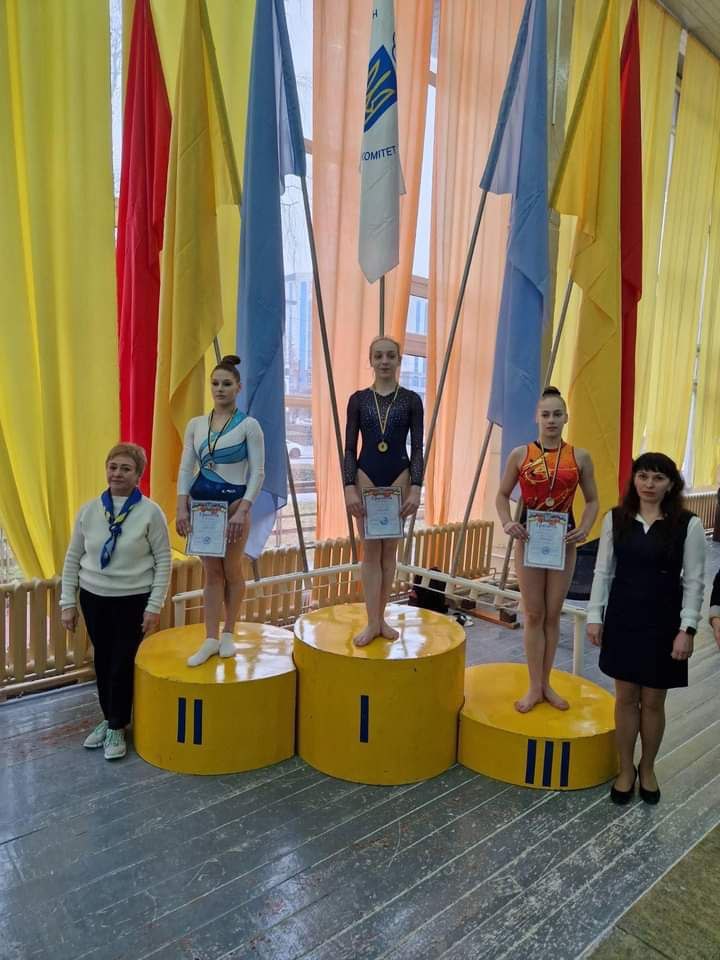 Гімнастки Кіровоградщини посіли перше місце в командному заліку чемпіонату України