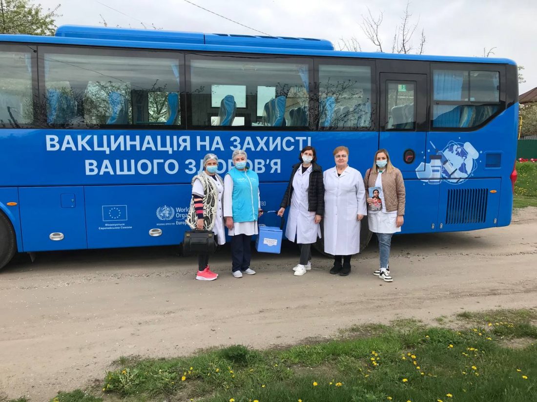 На Кіровоградщині тиждень маломобільних громадян щеплюватимуть вдома від COVID-19 та інших хвороб
