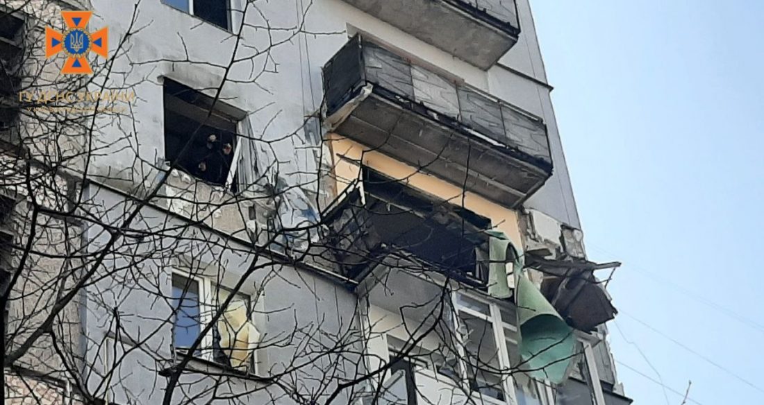 Кропивницький: 9 квартир залишаються без газу в будинку, де стався вибух
