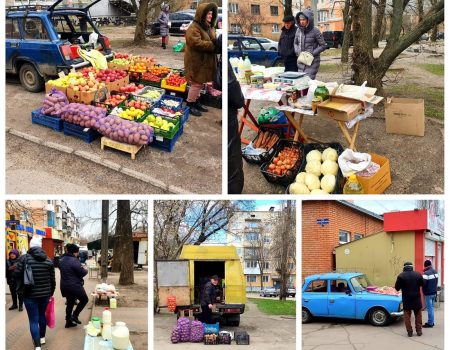 У Кропивницькому штрафують за торгівлю у невстановлених місцях. ФОТО