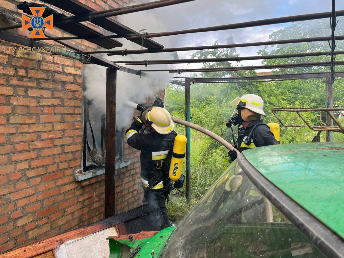 На Кіровоградщині на місці пожежі виявили тіло загиблого. ФОТО