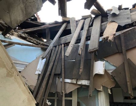 На Кіровоградщині одне з помешкань, що постраждало від уламку “шахеда”, не підлягає відновленню. ФОТО