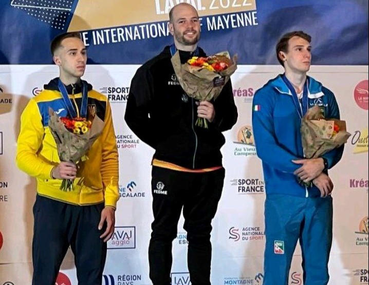 Скелелаз із Кропивницького встановив новий рекорд України за швидкістю під час Кубку Європи. ФОТО