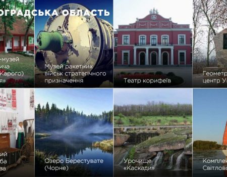 Держагентство розвитку туризму включило 8 об’єктів Кіровоградщини до “Туристичних магнітів України”