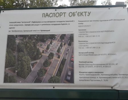 Після втручання прокуратури орендар Центрального скверу Кропивницького погасив борг за землю