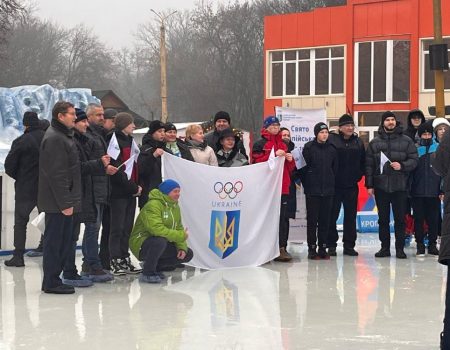 Кропивничани взяли участь у всеукраїнській церемонії «Свято Олімпійського прапора»