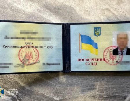 НАБУ завершила розслідування провадження стосовно судді Кропивницького апеляційного суду