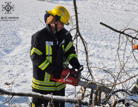 Понад тиждень рятувальники і енергетики ліквідовують наслідки негоди на Кіровоградщині. ФОТО