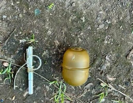Гуляв із гранатою: поліція відкрила провадження стосовно 25-річного кропивничанина. ФОТО