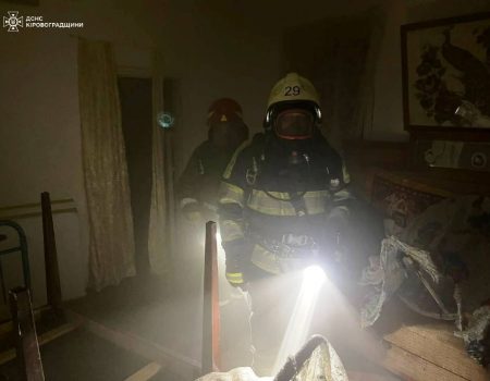 На Кіровоградщині на місці пожежі рятувальники знайшли тіло літньої жінки