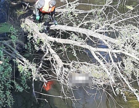 В Олександрійському районі на Кіровоградщині рятувальники дістали тіло загиблого чоловіка з річки. ФОТО