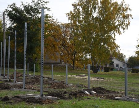 У Приютівці на Кіровоградщині розпочали будівництво комунальної сонячної електростанції