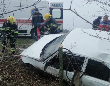 У Кропивницькому районі внаслідок ДТП постраждав чоловік. ФОТО