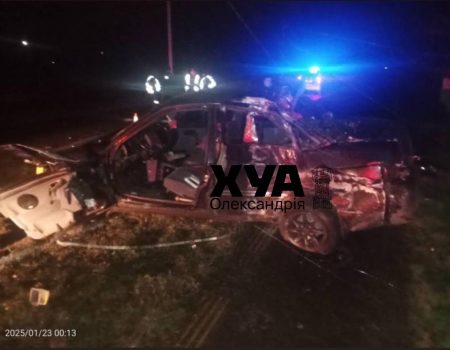 У ДТП на Кіровоградщині загинула пасажирка й травмувався водій легковика. ФОТО