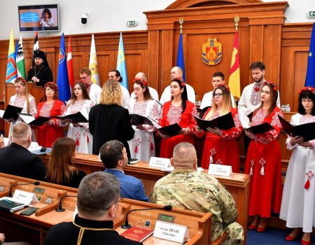 У третю річницю повномасштабного вторгнення в Кропивницькому відбувся молитовний захід. ФОТО