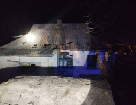 На Кіровоградщині уламки збитого дрона пошкодили будинки та лінії електропередач