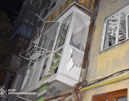 Від атаки на Кропивницький постраждали 82 будинки, 26 авто, навчальні заклади і храм