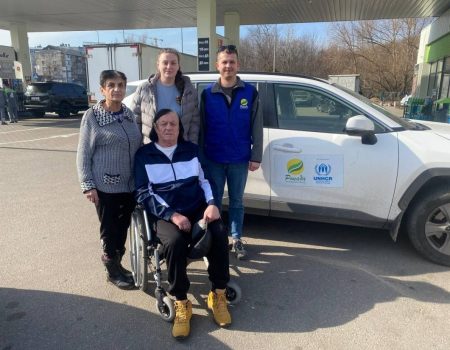 Літній парі з окупованої Каховки вдалося об‘єднатися з родиною в Кропивницькому