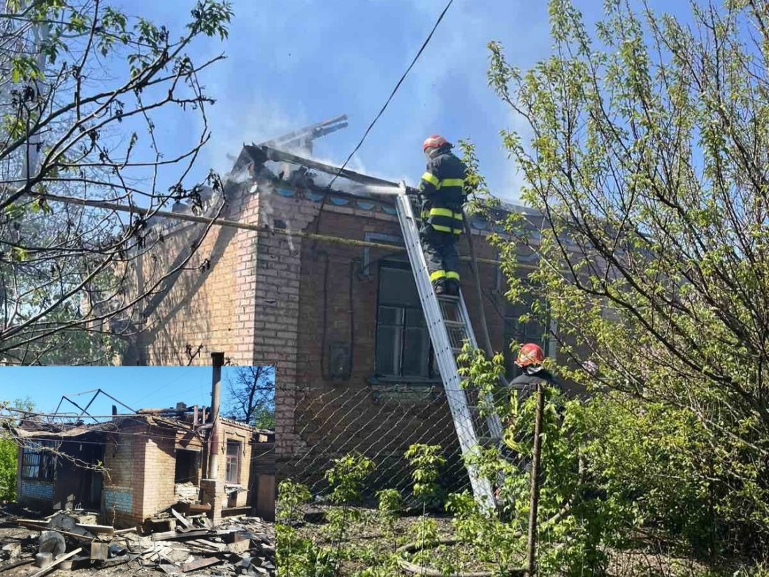 наслідки пожежі будинку Кіровоградщина