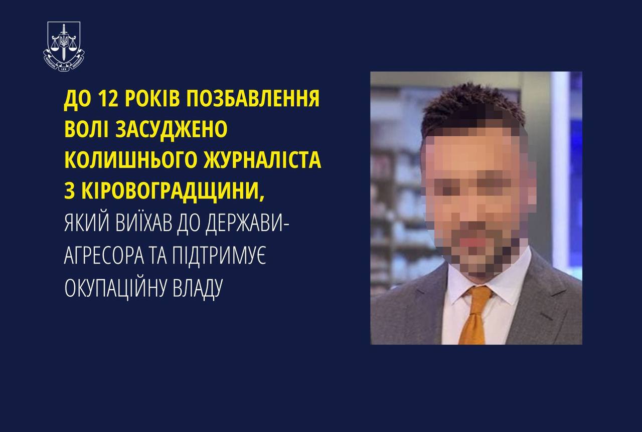 Колишній житель Кропивницького, засуджений за співпрацю з РФ
