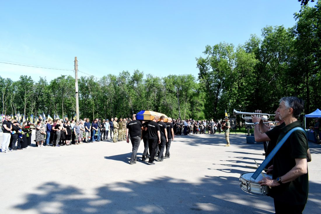 Траурна церемонія прощання з Героями у Кропивницькому