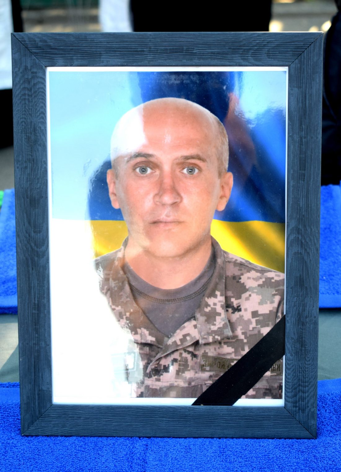 Портрети загиблих воїнів: Олег Літвінюк, Михайло Березич, Андрій Щербаков