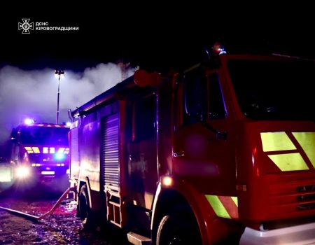 Ворожі безпілотники знову атакували об’єкт інфраструктури на Кіровоградщині