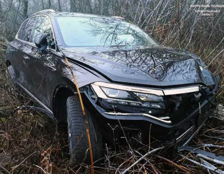 На Кіровоградщині зіткнулися легковий автомобіль та автобус